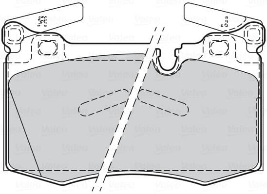 Brake Pad Set, disc brake ESSENTIAL 302336 - image 2