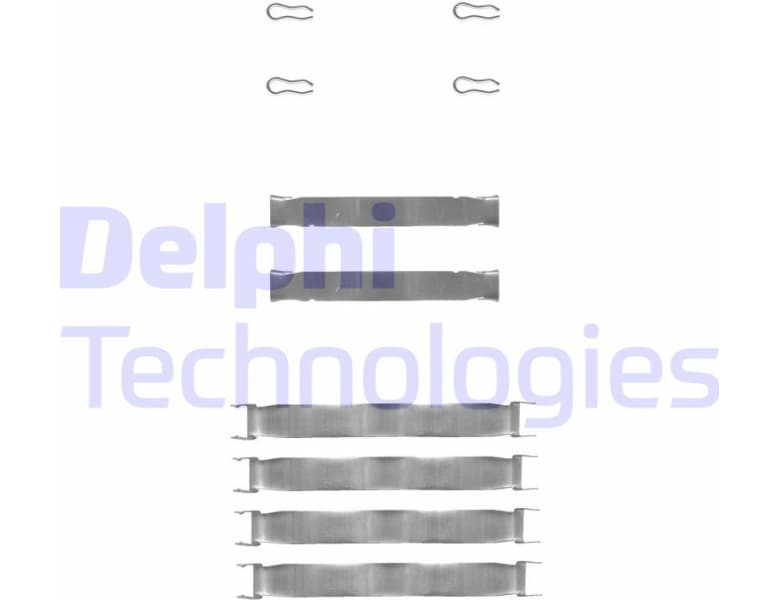 Accessory Kit, disc brake pad LX0019