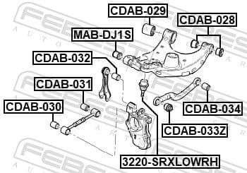 Ball Joint 3220-SRXLOWRH - image 2