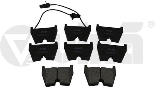 Brake Pad Set, disc brake 66981691301