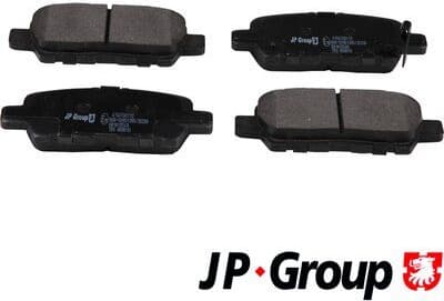 Brake Pad Set, disc brake JP 4763700110
