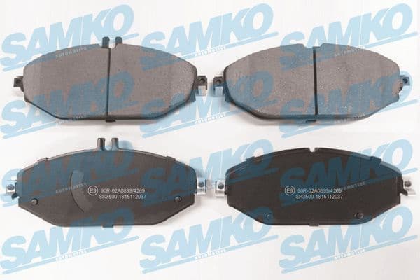 Brake Pad Set, disc brake 5SP2037