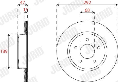 Brake Disc COAT+ 563299JC