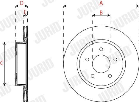 Brake Disc COAT+ 563299JC - image 2