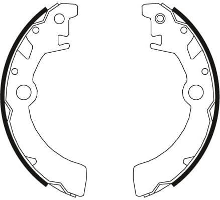Brake Shoe Set GS8651 - image 4