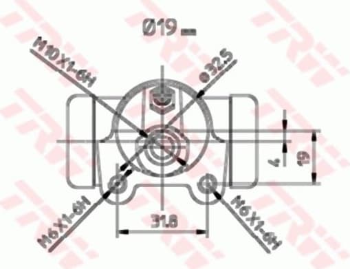 Wheel Brake Cylinder BWD183 - image 4