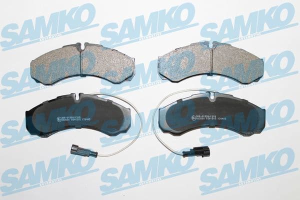 Brake Pad Set, disc brake 5SP1515