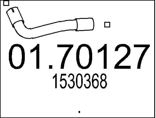 Exhaust Pipe 01.70127