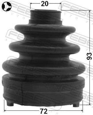Bellow Kit, drive shaft 0815-G12 - image 2