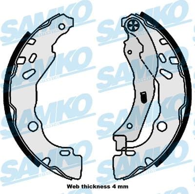 Brake Shoe Set 81111