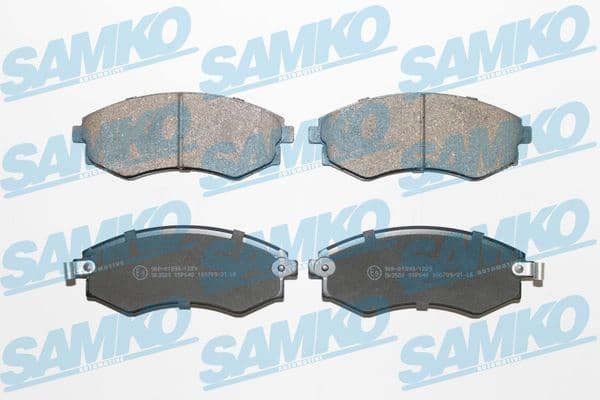 Brake Pad Set, disc brake 5SP640