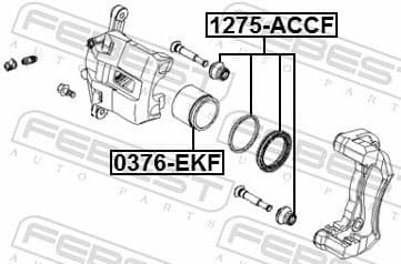Repair Kit, brake caliper 1275-ACCF - image 2