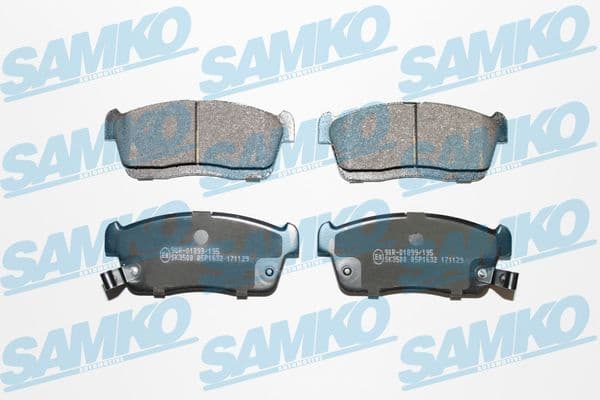 Brake Pad Set, disc brake 5SP1632