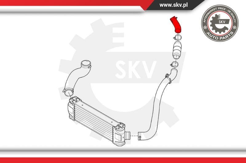 Charge Air Hose 24SKV592 - image 4