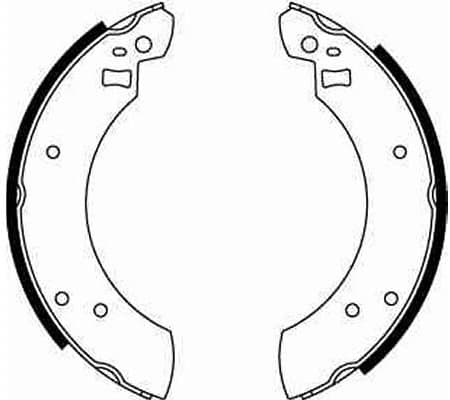 Brake Shoe Set GS6125 - image 3