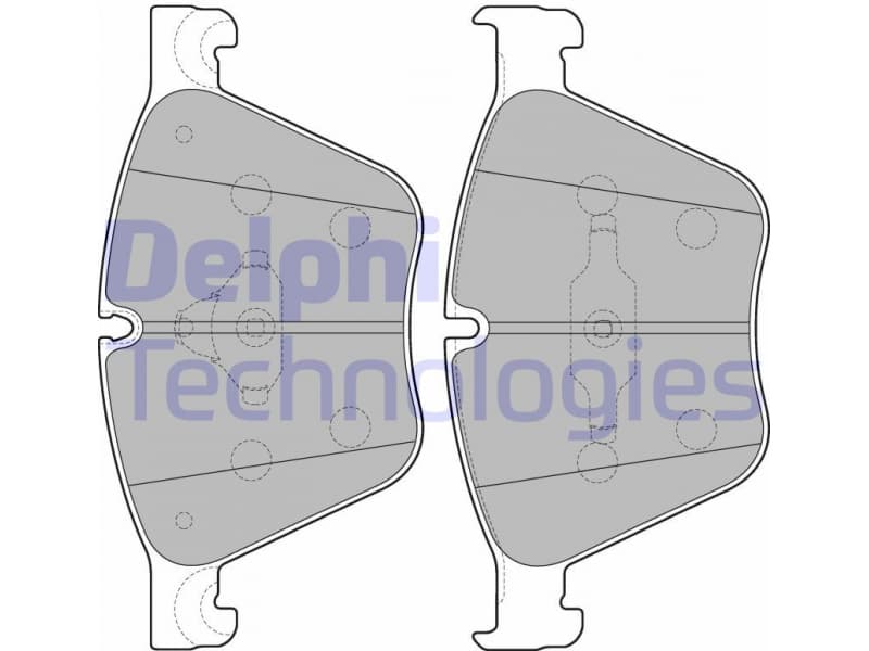Brake Pad Set, disc brake LP2210