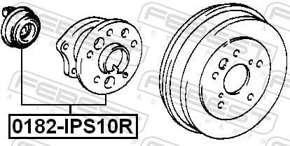 Wheel Hub 0182-IPS10R - image 2