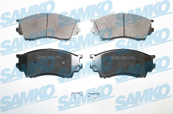 Brake Pad Set, disc brake 5SP1019