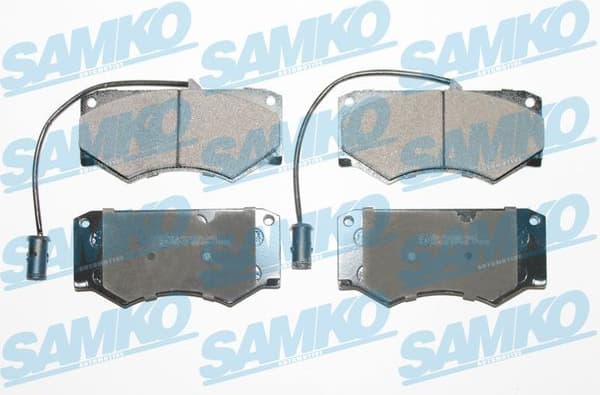 Brake Pad Set, disc brake 5SP499