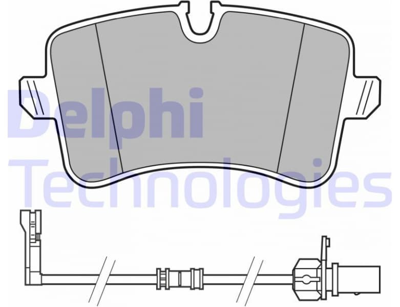 Brake Pad Set, disc brake LP3625