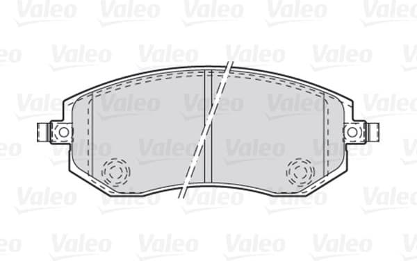 Brake Pad Set, disc brake ESSENTIAL 301853 - image 2