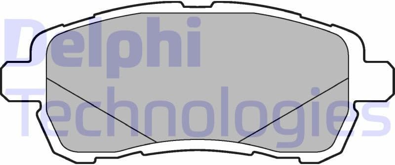 Brake Pad Set, disc brake LP3279