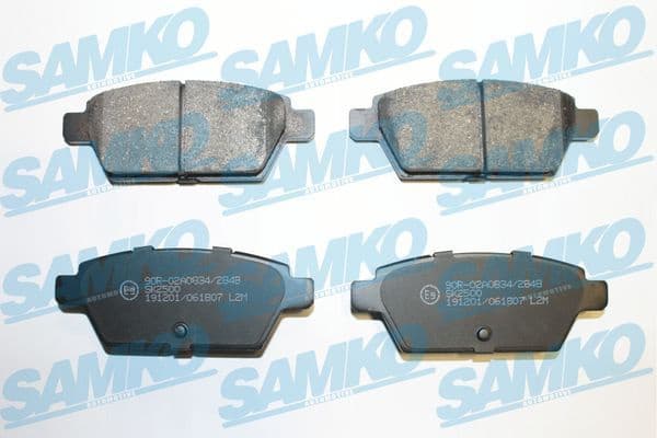 Brake Pad Set, disc brake 5SP1807