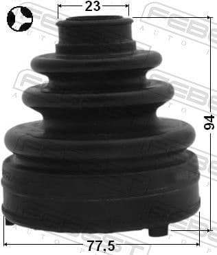 Bellow, drive shaft 0415-NA4T - image 2