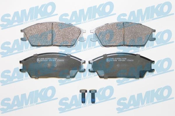 Brake Pad Set, disc brake 5SP364