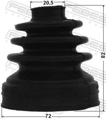 Bellow, drive shaft 2915-FLIIRT - image 2