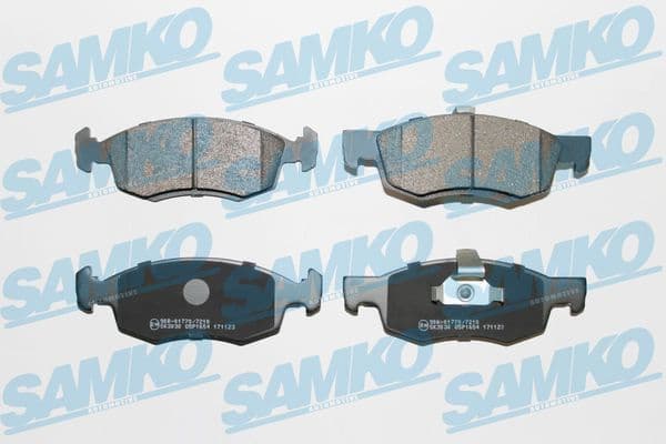 Brake Pad Set, disc brake 5SP1654