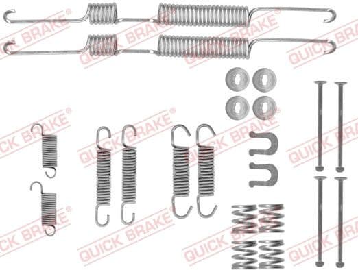 Accessory Kit, brake shoes 105-0870X