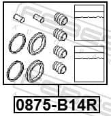 Repair Kit, brake caliper 0875-B14R - image 2