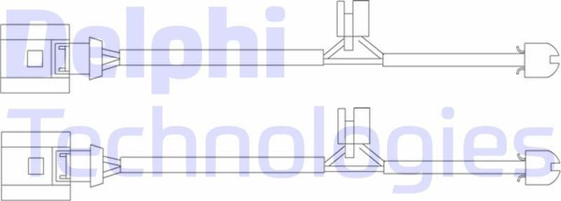 Warning Contact, brake pad wear LZ0200