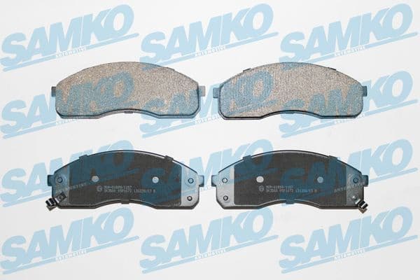 Brake Pad Set, disc brake 5SP1072