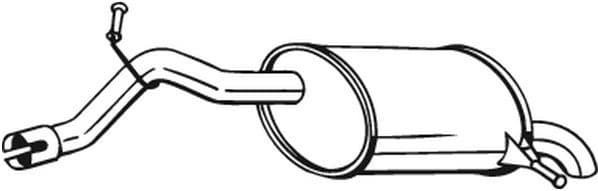 Rear Muffler 190085