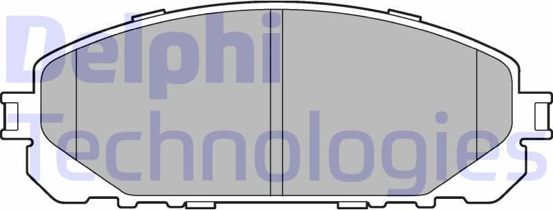 Brake Pad Set, disc brake LP3271