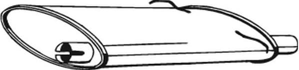 Rear Muffler 235-009