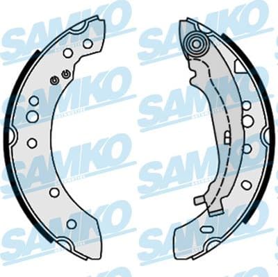 Brake Shoe Set 89640