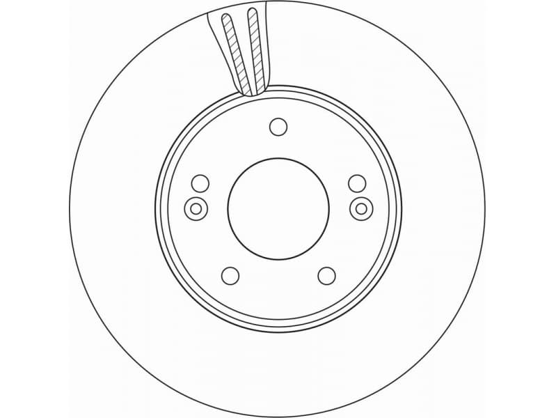 Brake Disc DF6966 - image 2