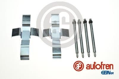 Accessory Kit, disc brake pad D43002A