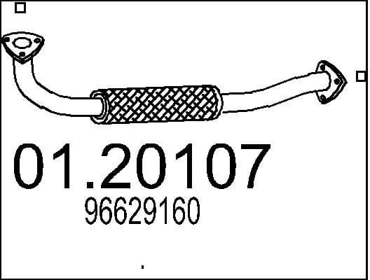 Exhaust Pipe 01.20107