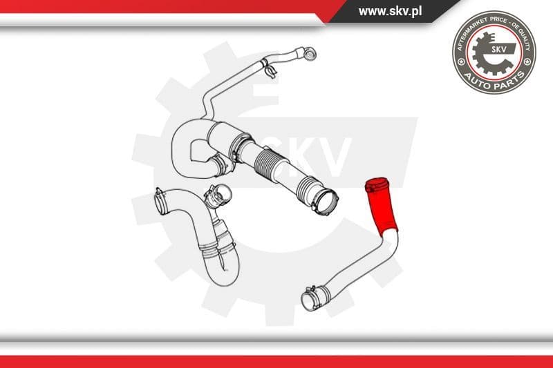 Charge Air Hose 43SKV175 - image 3