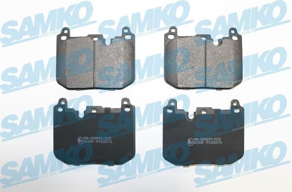 Brake Pad Set, disc brake 5SP2116