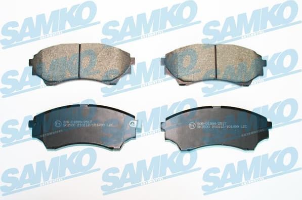 Brake Pad Set, disc brake 5SP1499