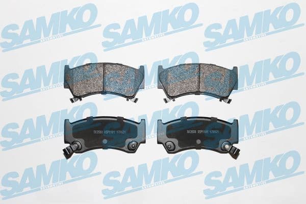 Brake Pad Set, disc brake 5SP1101