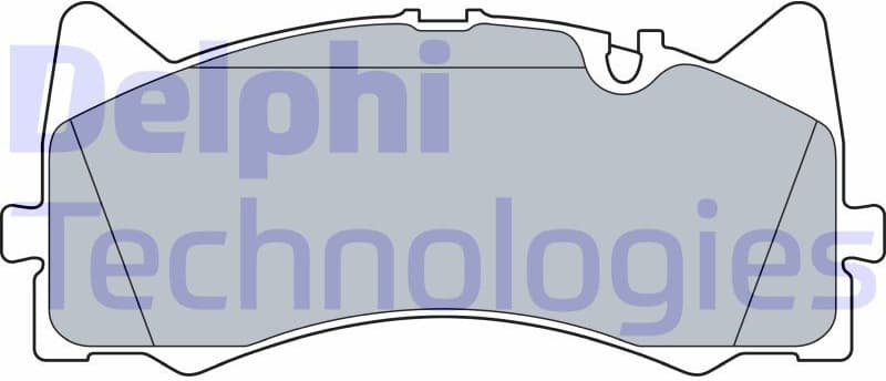 Brake Pad Set, disc brake LP3527