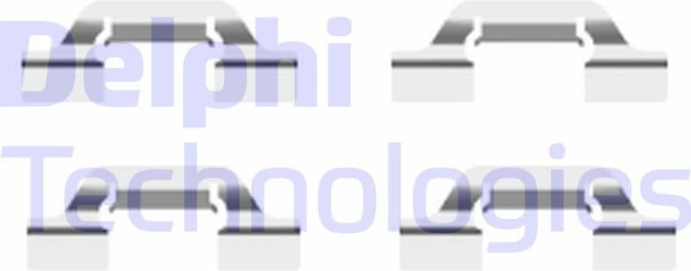 Accessory Kit, disc brake pad LX0438