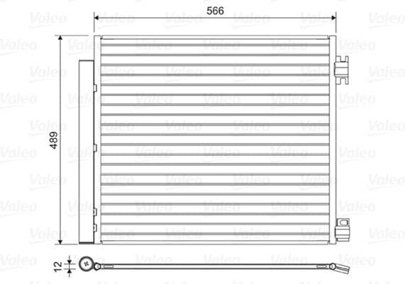 Condenser, air conditioning 822559