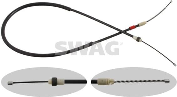 Cable Pull, parking brake 62 92 9363